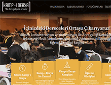 Tablet Screenshot of kampiderya.com